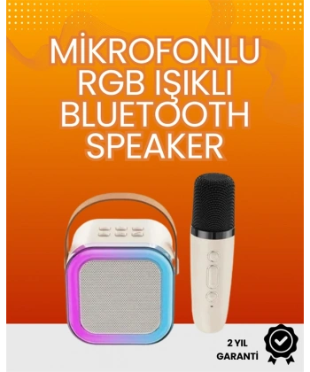Yüksek Performanslı Kablosuz Karaoke Hoparlör