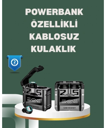 Yüksek Ses Kaliteli Kablosuz Bluetooth Kulaklık Suya Dayanıklı