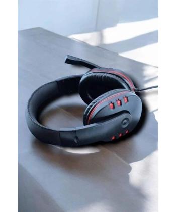 Yüksek Ses Kalitesi ve Aktif Gürültü Engelleme Özellikli Kablolu Mikrofonlu Kulaklık