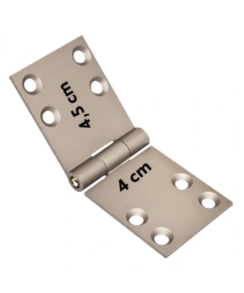 Yüksel Köşeli Alüminyum Menteşe 4 cm