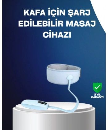 Yumuşak Dokulu Baş Masaj Bandı Günlük Kullanıma Uygun