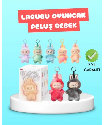 Yumuşak Dolgulu Labubu Karakter Peluş Oyuncak