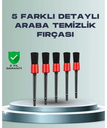 Yumuşak Kıllı Araç Bakım Fırça Takımı