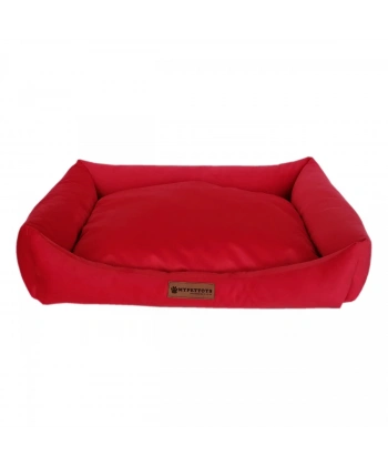 Yumuşak Köpek Yatağı Tay Tüyü X Large Kırmızı 80*100 cm