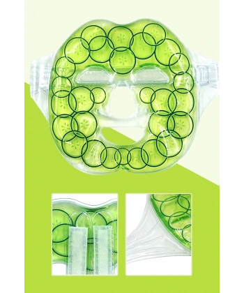 Yüz Maske -Soğuk Sıcak Jel Yüz Maskesi Buz Sıcak Press Anti Stres