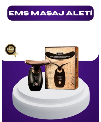 Yüz ve Boyun İçin Cilt Sıkılaştırıcı Masaj Cihazı