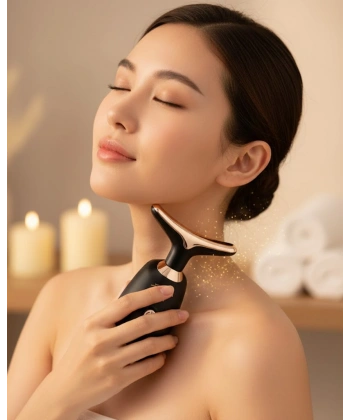 Yüz Ve Boyun Kırşıklık Giderici Ems Güzellik Cihazı Yüz Masaj Aleti