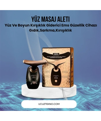 Yüz ve Boyun Masaj Aleti – Yunus Tasarım, Görünümü Giderici