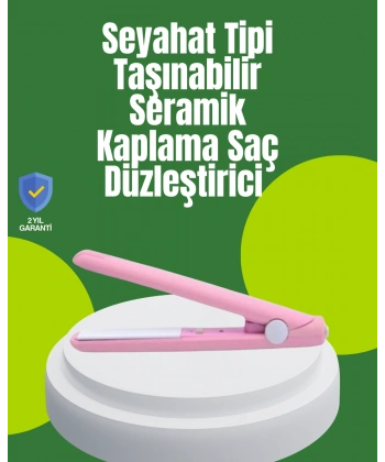 Yüzer Plakalı Kompakt Bukle Maşası – Elastik Tutuculu, Saç Dostu Profesyonel Tasarım