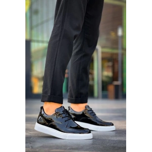 KB-X5 Kuback Siyah Rugan Günlük Erkek Ayakkabı