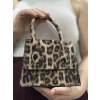 luxe leopar cilt çanta