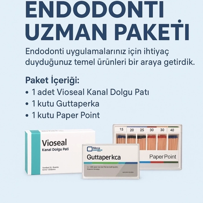 Endodonti Seti - Kanal Dolgu Patı I Gutta I Paper Point