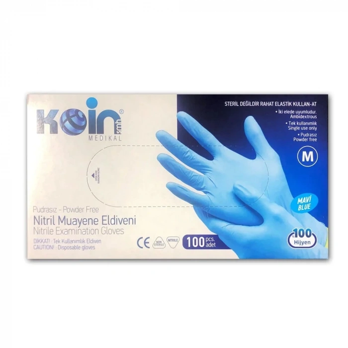 Koin Nitril Muayene Eldiveni