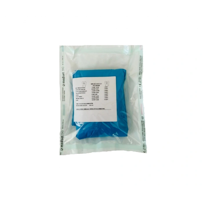 Steril İmplant Örtü Seti – Cerrahi Kullanıma Hazır, Tek Kullanımlık