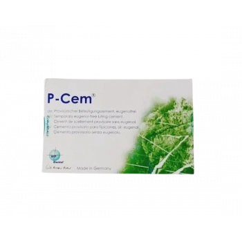 WP Dental P‑Cem Geçici Yapıştırma Simanı | Temporary Crown & Bridge Cement – Tube 25 g + 25 g
