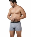 Gümüş 3114 Likralı Çizgili Erkek Boxer Asorti 6 lı Paket