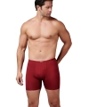 Gümüş 8007 Bambu Erkek Boxer Bordo 6 lı Paket