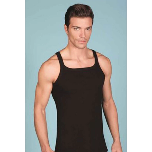 Berrak 1044 İnce Askılı Fitilli Erkek Atlet