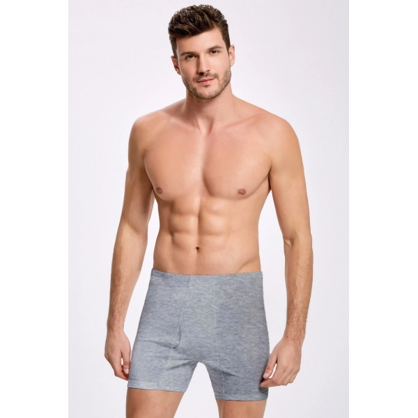 Doğan Yıldız 2152 Penye Erkek Paçalı Külot Gri