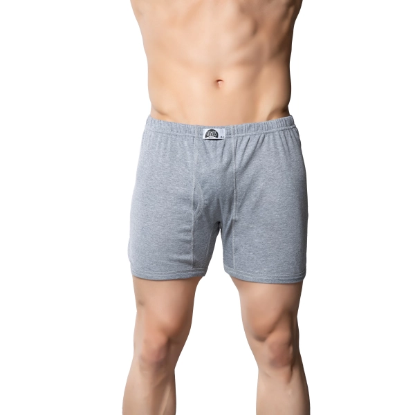 Gümüş 3058 Ribana (likralı) Erkek Arjantin Paçalı Külot Gri 3 lü Paket