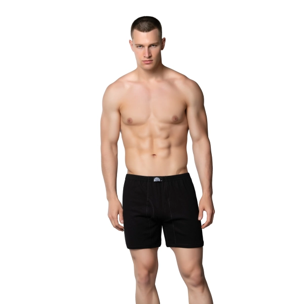 Gümüş 3058 Ribana (likralı) Erkek Arjantin Paçalı Külot Siyah 6 lı Paket