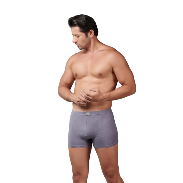 Gümüş 7009 Modal Likralı Erkek Boxer Gri