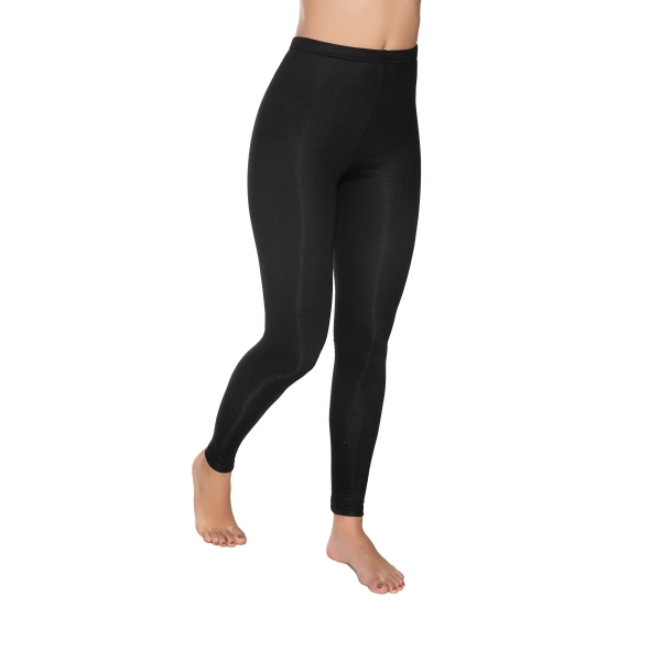 Gümüş Kadın Termal İçlik Tayt Siyah 6 lı Paket