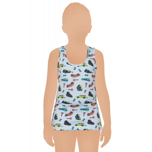 Gümüş Likralı Empirme Desenli Erkek Çocuk Atlet 3 lü Paket