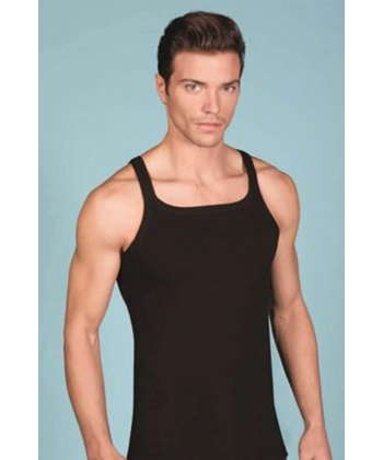 Berrak 1044 İnce Askılı Fitilli Erkek Atlet