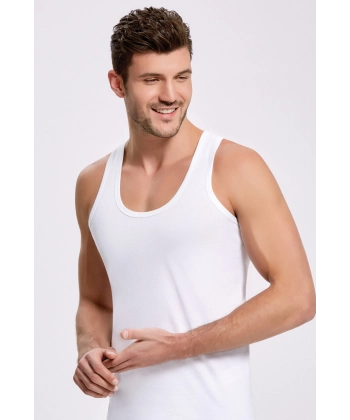 Doğan Yıldız 1010 Lüks Penye Erkek Askılı Atlet 6 lı Paket