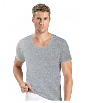 Doğan Yıldız 1152 Penye Erkek Yarım Kollu Atlet Gri