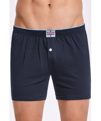 Doğan Yıldız 2237 Havlu Bel Rahat Kesim Boxer Lacivert