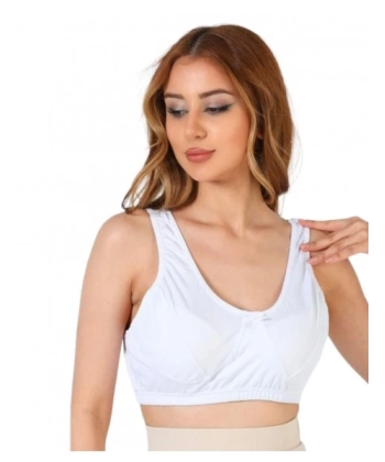 Doğan Yıldız 4110 Düz Anne Body Atlet Sütyen Beyaz 6 lı Paket