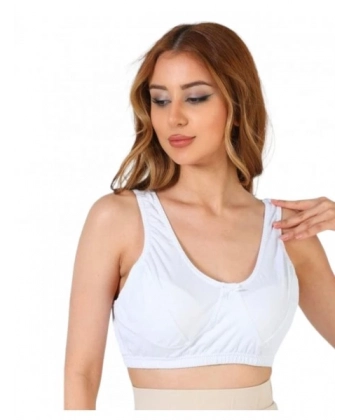 Doğan Yıldız 4110 Düz Anne Body Atlet Sütyen Beyaz