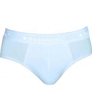 Doğan Yıldız Likralı Vücudu Saran Kemerli Slip Asorti 6 lı Paket