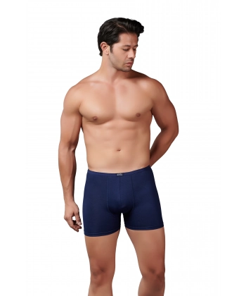 Gümüş 8007 Bambu Erkek Boxer Lacivert 6 lı Paket