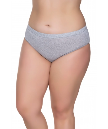 Gümüş Fitilli Ribana Kadın Bato Gri 6 lı Paket