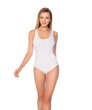 Gümüş Geniş Askılı Kadın Zıbın Alttan Kopçalı Badi Beyaz 3 lü Paket