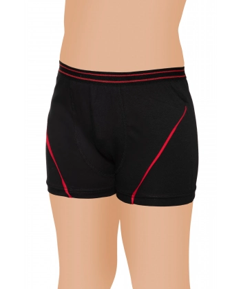 Gümüş Likralı Vücudu Saran Düz Çocuk Boxer 6 lı Paket