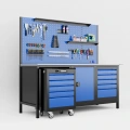 2 Metre 5 Çekmece Takım Arabalı Takım Tezgahı