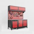 2 Metre Üst Dolaplı Takım Arabalı Modüler Takım Tezgahı