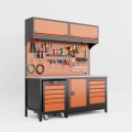 2 Metre Üst Dolaplı Takım Arabalı Modüler Takım Tezgahı