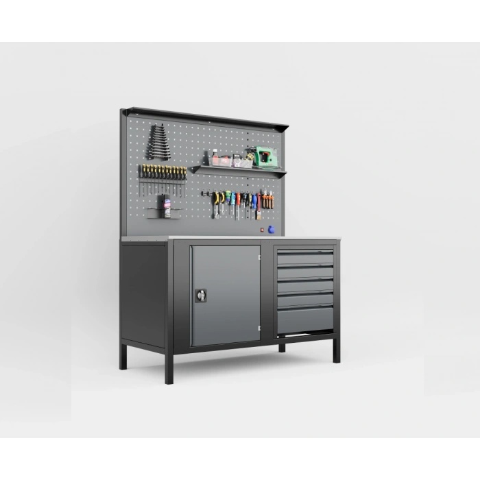 1.5 Metre 5 Çekmece Takım Tezgahı