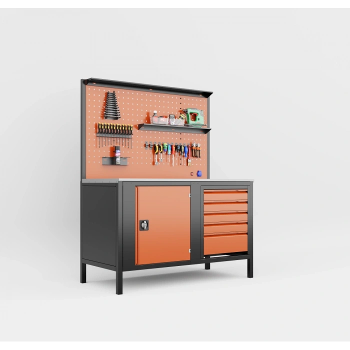 1.5 Metre 5 Çekmece Takım Tezgahı