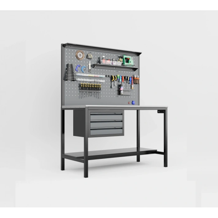 1.5 Metre 3 Çekmece Takım Tezgahı