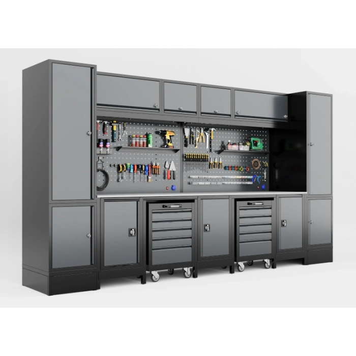 4 Metre 2 Takım Arabalı Modüler Takım Tezgahı