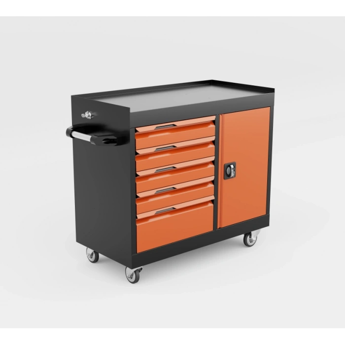 5 Çekmeceli Dolaplı Takım Arabası