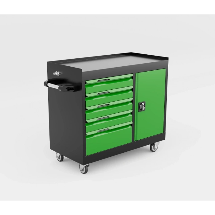 5 Çekmeceli Dolaplı Takım Arabası