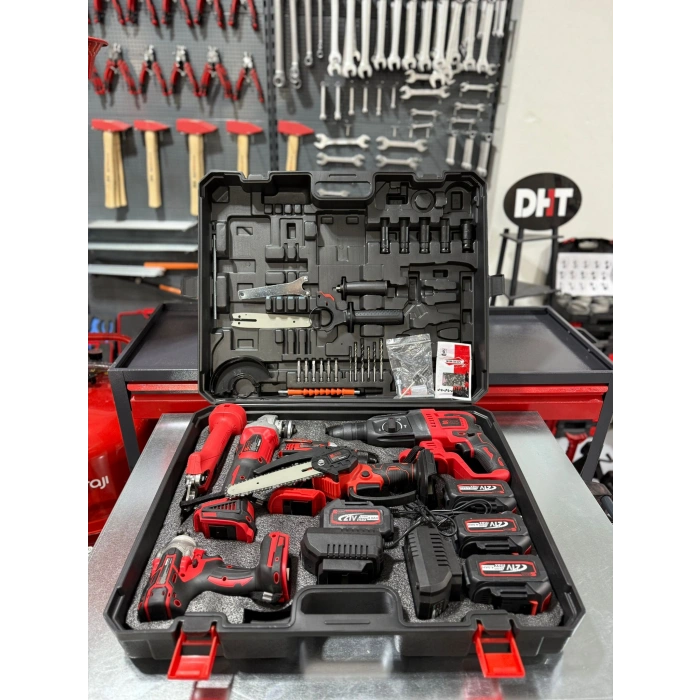 7 Çekmeceli 405 Parça Dolu Takım Arabası