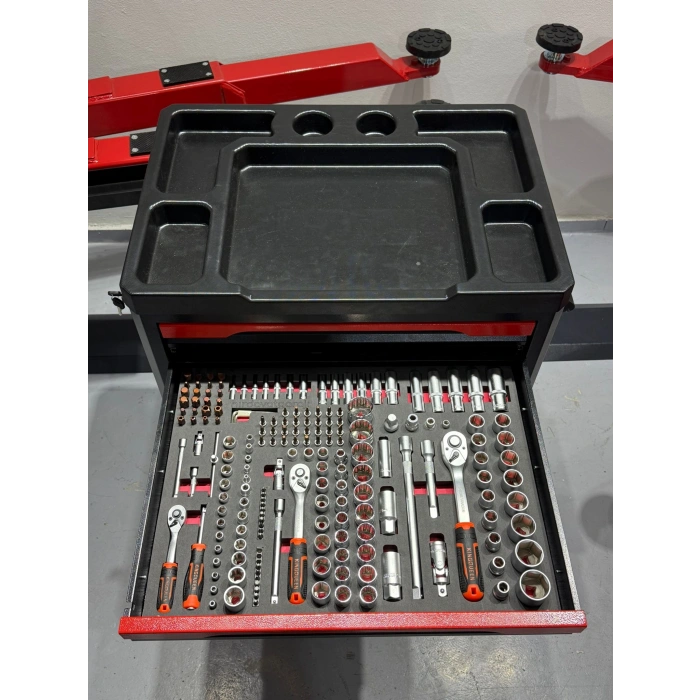 7 Çekmeceli 405 Parça Dolu Takım Arabası